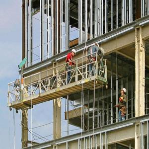 Cesta de grúa eléctrica, plataforma de trabajo suspendida, herramientas de instalación de ventana de andamio - Product Image 2