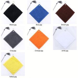 Toalla de Golf Personalizada con Logotipo Bordado en Algodón para Eventos Deportivos - Product Image 2