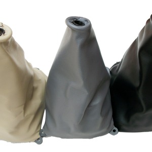 Leather Gear <b>Shift</b> <b>Knob</b> Cover For Haima Mazda Cars MZD-001 Black 66 - Product Image 2