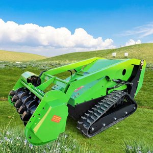 Big Power Engine Industrial Small Robot Grass <b>Cutter</b> Remote Control Crawler Self Propelled Lawn Mower High-Performance Efficient - Product Image 6