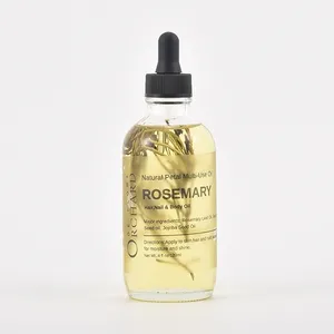Ready to ship Organic Rosemary Muilt-use Oil for Hair Care Essential Oil rosemary oil