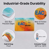 Benutzerdefinierte RFID Kontaktlose IC-Karte 13,56 MHz NXP MIFARE(R) Classic 1K 4K PVC-Karte für Zahlungs- und Zugangskontrollsysteme Täglicher Gebrauch