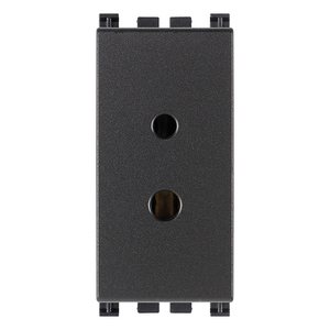 เต้ารับโพลาไรซ์ 2P 6A 24V SELV สีเทา 4.1x2.8x5.3 ซม. - Product Image 1