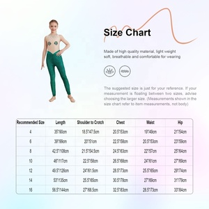 Leotardo con Escamas de Sirena para Niñas de 4 a 16 Años, Pantalones Largos, Mono para Juegos de Rol, Fiestas Temáticas, Actuaciones en Escenario, Ropa de Baile, Fabricante - Product Image 6