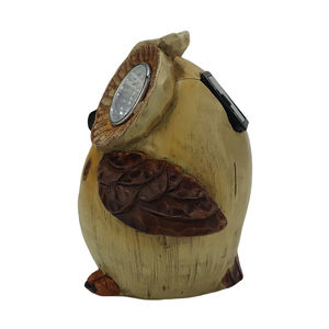 2023 Halloween hibou jardin Figurines avec lumière solaire mignon Animal <span class=keywords><strong>Statue</strong></span> avec lampe de Table Led Mini chat jouet solaire Figurine figure animale - Product Image 6