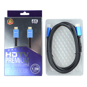 Sipu bán buôn tùy chỉnh tốc độ cao 1080p HD video cáp 1.5m 3M 5M 10M 15m HDMI 4K lá đồng trục HDTV Máy ảnh màn hình máy tính - Product Image 3