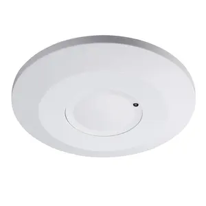 5.8GHz 360 Degree Surface Ceiling Mounted Ultra Slim Microwave Motion Sensor