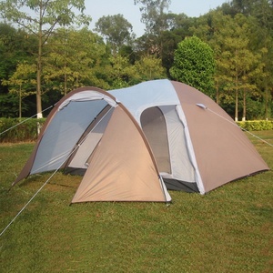 Di Vendita caldo Da Trekking Outdoor Famiglia 3-4 Doppia Tenda Impermeabile E Antivento <span class=keywords><strong>Campeggio</strong></span> Mountain quick Portatile - Product Image 4