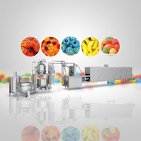 Fabrication de gommes alimentaires, lot de, ligne de production automatique de gelée et de bonbons