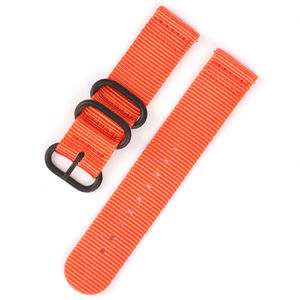 Nailon tejido 22mm banda ajustable reemplazo elástico transpirable encanto para Gear S3 Smartwatch - Product Image 6