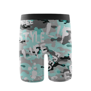Nuevos Calzoncillos Boxer de Hombre con Diseño Geométrico de Lujo, Cómodos, Elásticos y Ajustables, con Cintura Tejida Jacquard - Product Image 2