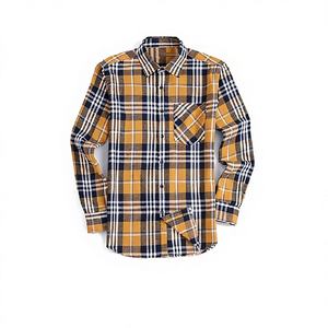 Camisa de Franela Deportiva Casual para Hombre 2024, Ropa de Motociclismo, Algodón Premium, Talla Grande, Tela Vaquera Ligera - Product Image 1