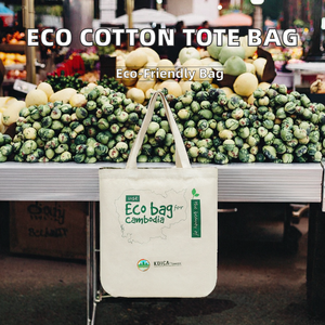 Custom Printed Eco Friendly Cotton Canvas Tote <b>Bag</b> Zipper Closure <b>Medium</b> <b>Size</b> Reusable Shopping Grocery Promotional Carry <b>Bag</b> - Product Image 2