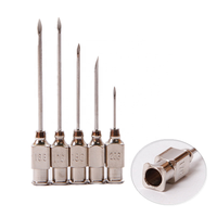 15ml Luer Lock Aiguille d'injection vétérinaire réutilisable en acier inoxydable Aiguille d'injection de vaccin en métal pour usage vétérinaire