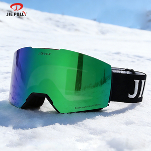 Masque <span class=keywords><strong>de</strong></span> ski compatible avec les casques OTG, conçu <span class=keywords><strong>pour</strong></span> les porteurs <span class=keywords><strong>de</strong></span> <span class=keywords><strong>lunettes</strong></span>, ajustement extra large avec technologie anti-buée à double lentille - Product Image 1