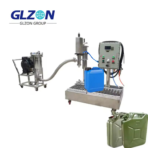 Máquina Automática de Alta Precisión para Llenado de Cubetas de 18 y 20 Litros con Prensa de Tapa y Transportador para Pintura, Pegamento, Productos Químicos y Revestimientos - Product Image 3