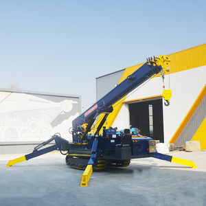 Mini-grue araignée 5000 kg à vendre, grue araignée 5 tonnes avec nacelle et flèche, certifiée CE - Product Image 6