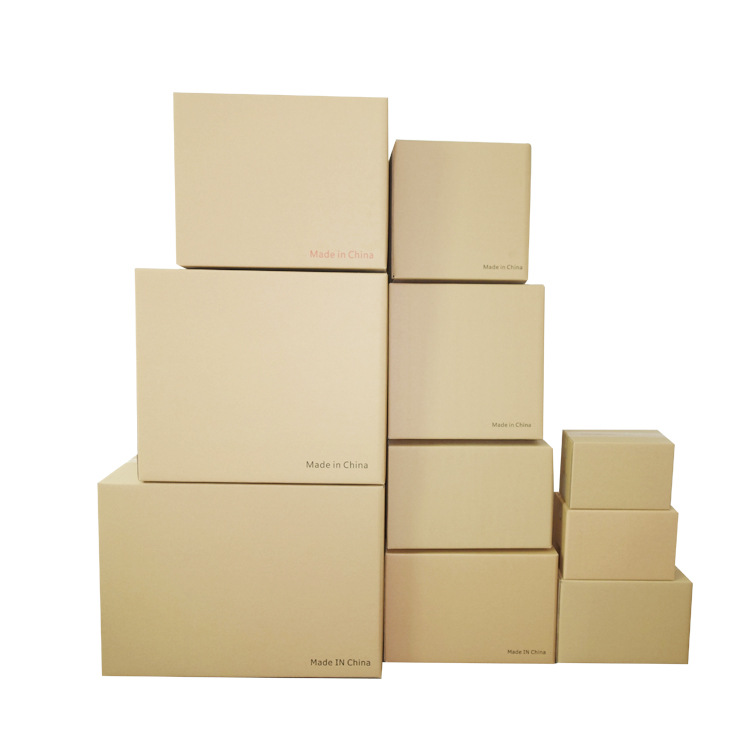 For FBA Corrugated Board Carton for Cross-Border E-Commerce Packaging Large Express Logistics Super Hard Folding Carton