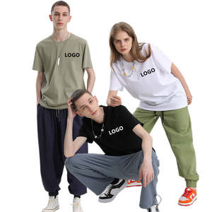 เสื้อฮู้ดแขนสั้นสำหรับผู้ชายเสื้อออกกำลังกายแขนสั้นผ้าคอตตอน - Product Image 2