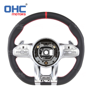 Volante personalizado Mer-Cedes apto para <span class=keywords><strong>Mercedes</strong></span> Benz W221 W222 a <span class=keywords><strong>E</strong></span> S clase W223 W206 W213 2021 2022 luces LED volante - Product Image 6
