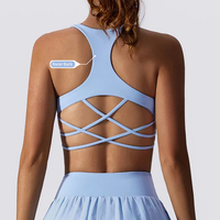 MIQI nouveau soutien-gorge de Yoga nu sentiment Yoga soutien-gorge de sport antichoc haut soutien haut gymnastique sport course gilet pour femme
