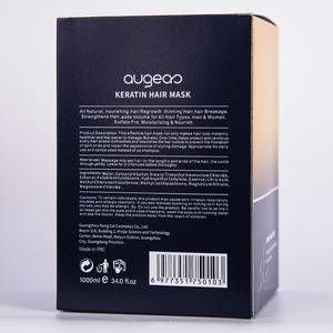 Mascarilla capilar hidratante con keratina y colágeno natural para reparar el daño, suavizar y dar brillo. En stock. - Product Image 2