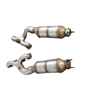 Catalizador de tres vías para sistema de escape automático, convertidor catalítico de ajuste directo para <span class=keywords><strong>BMW</strong></span> 740 735 320 <span class=keywords><strong>520</strong></span> 523 E30 N52 730 E66 - Product Image 1