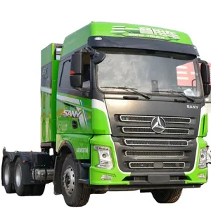 Sany 새로운 에너지 전기 트랙터 트럭 EV 490 6X4 282kWh 25T 100% 순수 전기 트랙터 공장 도매 수출 판매