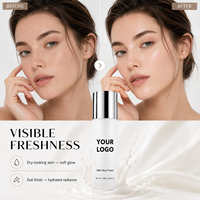 Sérum Visage Lait Éclatant Hydratant 100ml – Léger, Adoucit les Peaux Sèches, Fini Frais et Rosé – Soin Visage en Promotion