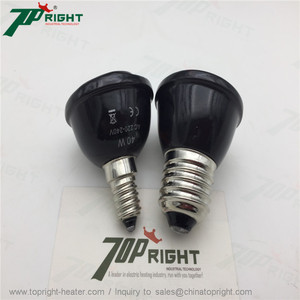 Mini <span class=keywords><strong>Lampe</strong></span> <span class=keywords><strong>Chauffante</strong></span> Infrarouge en Céramique 25W Radiateur Chauffant <span class=keywords><strong>Lampe</strong></span> Spot <span class=keywords><strong>pour</strong></span> Reptile Tortue Animal de Compagnie - Product Image 4