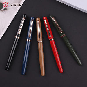 YIREN Big Nib Caneta-tinteiro de metal de alta qualidade Set Gift Sets Iridium Point Nib Luxo Parker <span class=keywords><strong>Pen</strong></span> com logotipo personalizado - Product Image 2