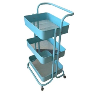 Chariot de rangement multifonctionnel moderne le plus populaire pour les ongles, chariot de beauté pour salon de spa en acier inoxydable pour le salon - Product Image 3