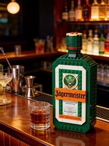 Juego <span class=keywords><strong>de</strong></span> Bloques <span class=keywords><strong>de</strong></span> Construcción <span class=keywords><strong>de</strong></span> <span class=keywords><strong>Botellas</strong></span> <span class=keywords><strong>de</strong></span> Vino, Juguete Educativo <span class=keywords><strong>de</strong></span> Bricolaje, <span class=keywords><strong>Ladrillos</strong></span> <span class=keywords><strong>de</strong></span> Plástico ABS <span class=keywords><strong>de</strong></span> Alta Fidelidad para Entusiastas - Product Image 2