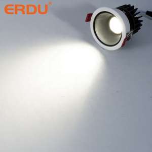 ERDU boîtier en aluminium encastré anti-éblouissement Cob Spot Light monté en surface plafond encastré Led Downlight Cob Spot - Product Image 2