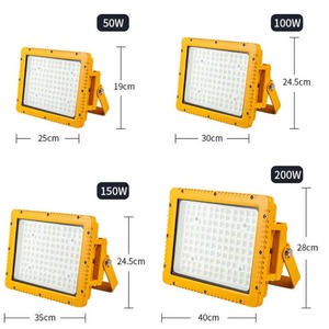 Faro LED Antideflagrante IP66 Certificato ATEX CE Ex Db Eb Mb IlC T5 Gb/ Ex Tb Illc T95 Db - Product Image 3