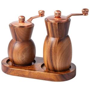 <span class=keywords><strong>Moulin</strong></span> à <span class=keywords><strong>poivre</strong></span> créatif à manivelle en bois d'acacia pour <span class=keywords><strong>poivre</strong></span> noir, <span class=keywords><strong>poivre</strong></span> du <span class=keywords><strong>Sichuan</strong></span>, sel de rose, style occidental - Product Image 5
