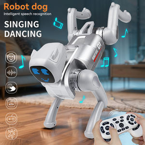 Jouets robotiques pour chiens intelligents IA, jeu 3D VR, télécommande 4 canaux, modèle mécanique, animaux RC avec musique et lumière - Product Image 6