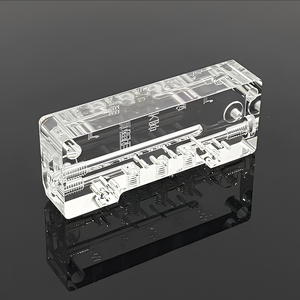 บริการผลิตชิ้นส่วนอะคริลิกใส พลาสติก PC ด้วยเครื่อง CNC ตามแบบ OEM ความแม่นยำสูง ชิ้นส่วนอะคริลิก PMMA ผลิตด้วยเครื่อง CNC - Product Image 6