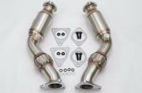 370Z G37 370Z pipa bawah VQ37HR VQ35HR 350Z pipa uji anti-versi ulang ruang ni-ssan Stainless Steel 304 ukuran standar 2 tahun