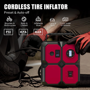 Kompresor udara Jump Starter 4000A, baterai portabel Power Bank untuk perangkat mulai Booster darurat mobil - Product Image 3