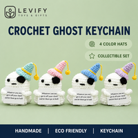 Alas de murciélago de peluche hechas a mano con ganchillo, ecológicas, para el Día de la Tierra, regalo de apoyo emocional, decoración del hogar al por mayor