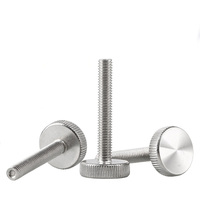 Vis à oreilles en acier inoxydable 304 de haute qualité, fabrication directe d'usine, tête ronde, bouton de réglage GB835, M2 M4 M6 M8 M10, en stock