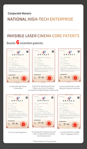 Mobile <span class=keywords><strong>TV</strong></span> Laser Cinema Domestico di Lusso Wupro X Nectunt R30 con Schermo <span class=keywords><strong>a</strong></span> Scomparsa da 80/88 Pollici, Design Moderno - Product Image 6