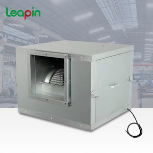 พัดลมระบายอากาศแบบสองชั้นทำจากเหล็กกัลวาไนซ์แบบอินไลน์ในกล่อง - Product Image 1