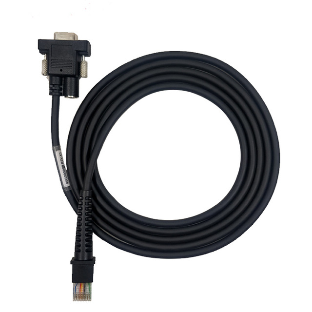 5V RJ45 to DB9 RS232 Cable for Datalogic PD9530 D8300 PD8330 PD9500 PM9500 PBT9300 Barcode Scanner RS232 Cable Length 2M