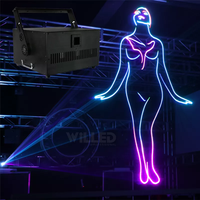 Proyector láser 3 en 1 de 20W y 30w, luz RGB para espectáculos, animación, discoteca, DJ, Clube nocturno, 35 MPPS, 30w