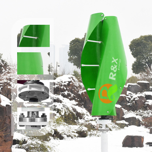 Helix 48V 96V 120V 220V 380V trục đứng 20kW 15KW 10KW 5KW Máy phát điện tuabin gió để sử dụng nhà - Product Image 3