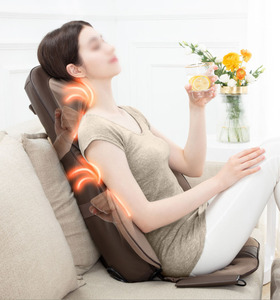 เบาะนวดรถยนต์พร้อมระบบสั่น Shiatsu นวดหลังและคอให้ความร้อน - Product Image 6