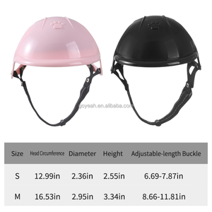 <span class=keywords><strong>Casque</strong></span> de sécurité réglable pour animaux de compagnie, léger, pour la <span class=keywords><strong>protection</strong></span> des chats et des chiens en extérieur, avec trous pour les oreilles - Product Image 6