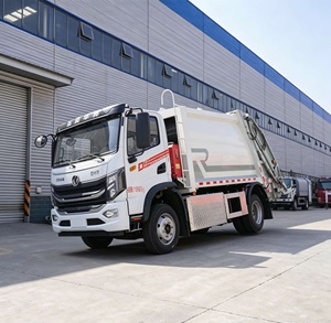 รถบรรทุกขยะพลังงานใหม่ Dongfeng 4x2 ขนาด 12 ลูกบาศก์เมตร สำหรับขนส่งขยะในชุมชน - Product Image 5